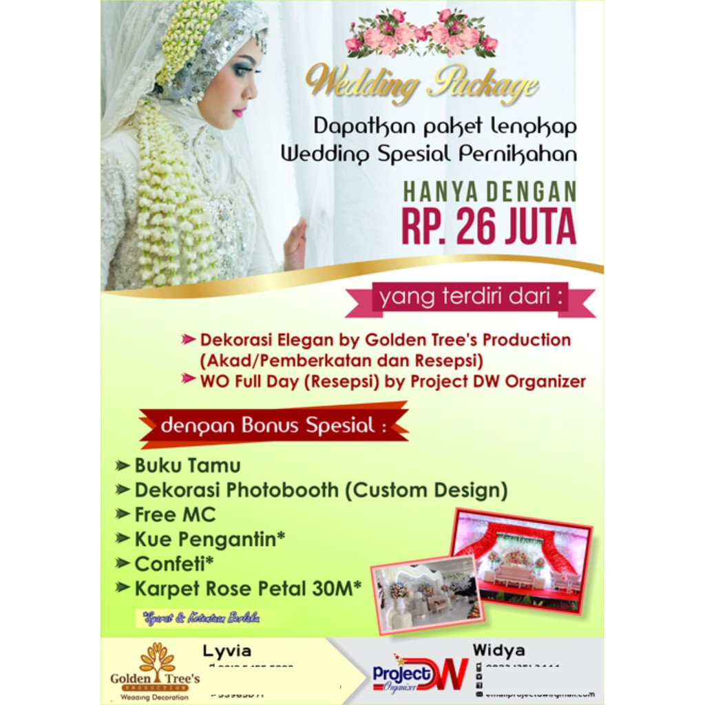 Informasi tentang contoh kata2 untuk membuat brosur wedding organizer . Jasa Desain Brosur Daftar Menu Shopee Indonesia