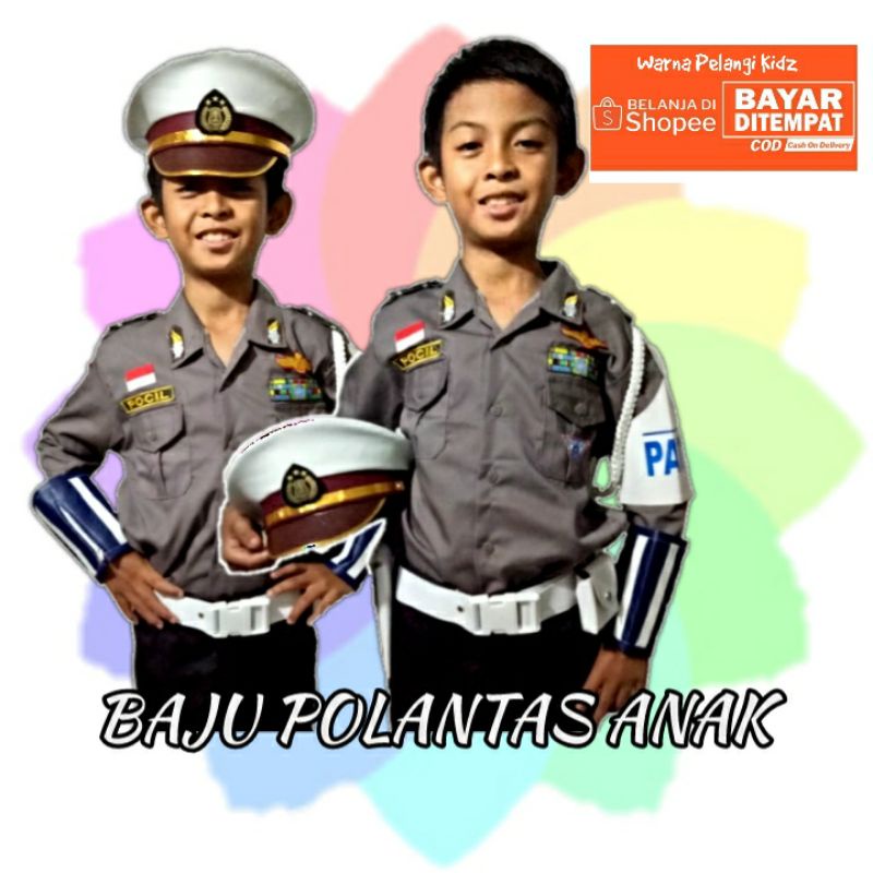 Jual BAJU POLISI LALU LINTAS / POLANTAS CILIK Indonesia|Shopee Indonesia