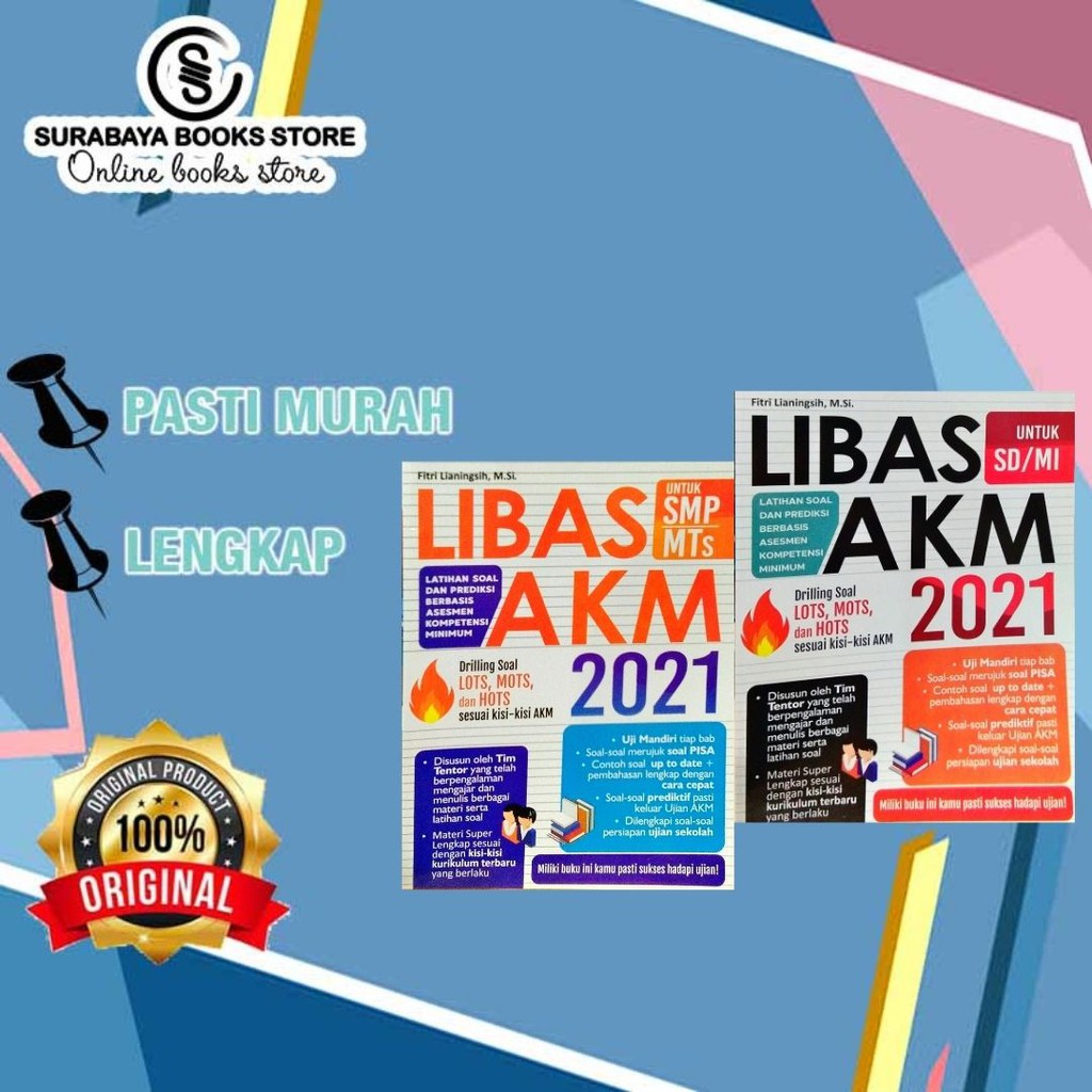 Berikut contoh latihan online soal us ujian sekolah (usbn) seni budaya smp kurikulum 2013 tahun 2021 tahun pelajaran 2020/2021. Libas Akm Untuk Sd Smp 2021 Latihan Soal Dan Prediksi Berbasis Asesmen Kompetensi Minimum Shopee Indonesia