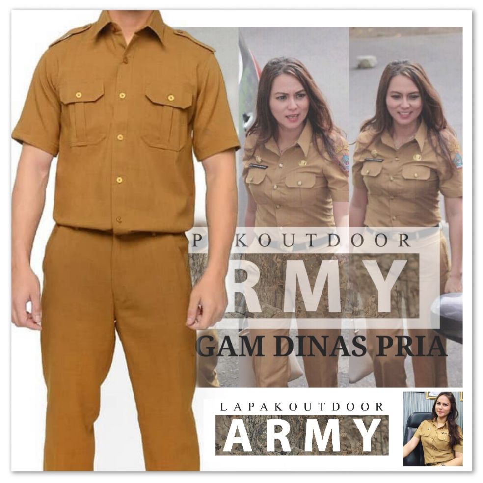 Jual Seragam PNS Pemda Pria Baju Pdh Pegawai Negeri Seragam Asn Baju Guru  Pns Pemda Baju Dinas Indonesia|Shopee Indonesia