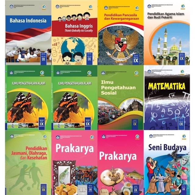 Buku Paket SMP/MTs Kelas IX/9 K13 Revisi 2018 | Shopee Indonesia