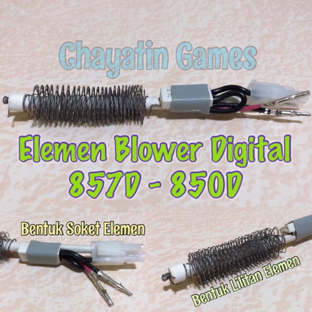 Seluruh produk solder uap portable telah terakurasi dengan baik sehingga menawarkan kualitas yang terbaik dengan promo dari lazada sehingga membuat harga solder . Elemen Blower Quick Digital Type 850d 857d Blower Digital Lainnya Shopee Indonesia