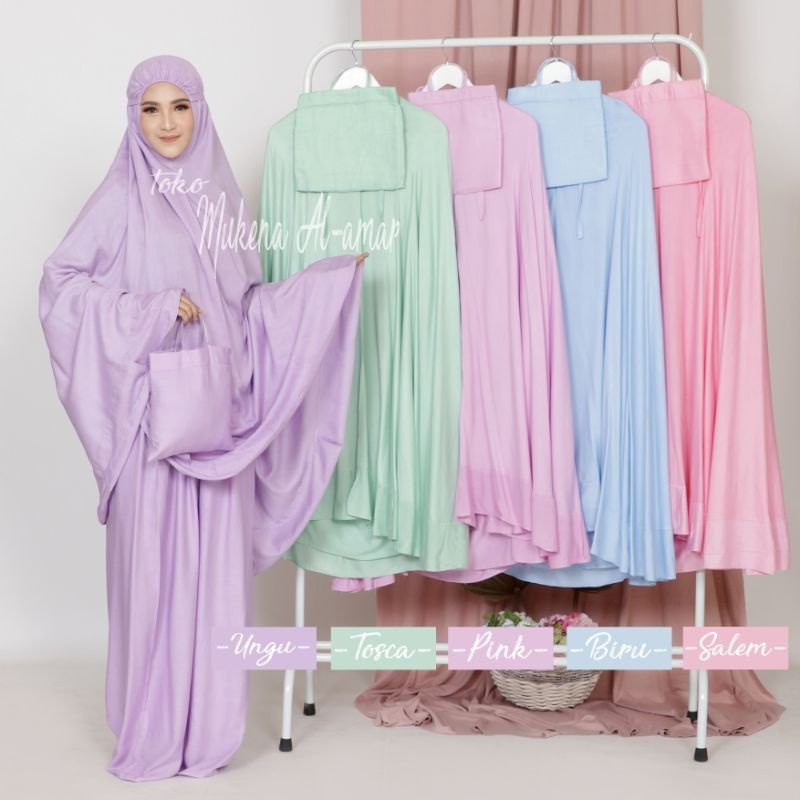 Jual Mukena dewasa  TAMAR  katun rayon bali POLOS WARNA REMPEL super  premium bahan adem dan tidak tipis,ukuran jumbo,harga murah grosir dan  retail. Indonesia|Shopee Indonesia