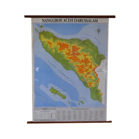 Jual PETA PROVINSI NANGGROE ACEH DARUSSALAM (BINGKAI) Indonesia|Shopee  Indonesia