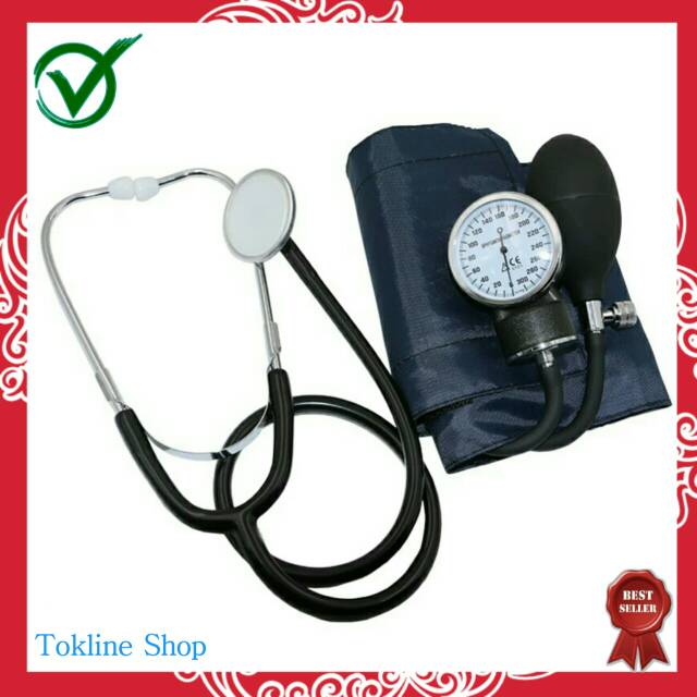 Pemeriksaan ini dilakukan sebagai alat bantu diagnosis untuk dokter. Aneroid Sphygmomanometer Set Stetoskop Pengukur Tekanan Darah Detak Jantung Alat Ukur Dokter Shopee Indonesia