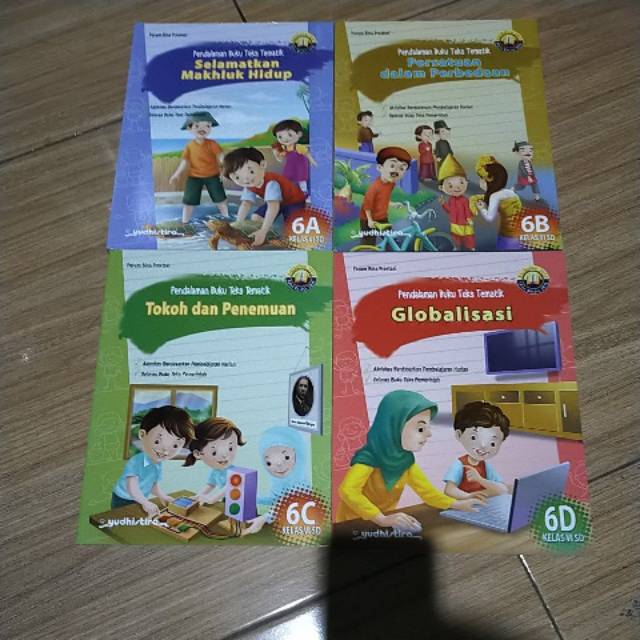 1 Paket Pendalaman Buku Teks Tematik 6A,6B,6C,6D,6E SD Kelas 6 Semester 1  Kurtilas Revisi | Shopee Indonesia