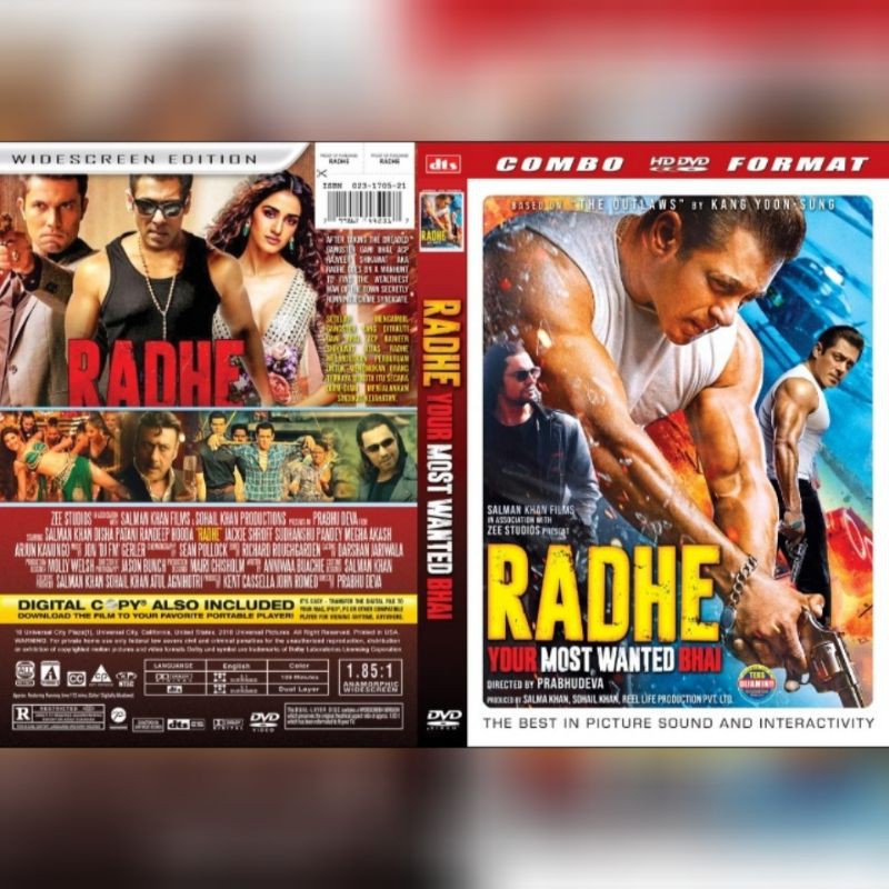 Tons of movie posters are blue and orange because the colors contrast so well. Kaset Film Action Radhe 2021 Hd Shopee Indonesia