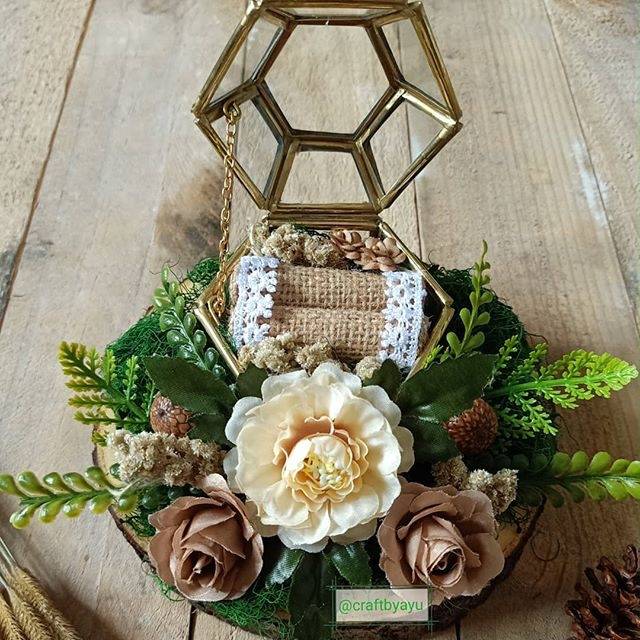 Ring box terrarium tempat cincin unik elegan | Shopee Indonesia
