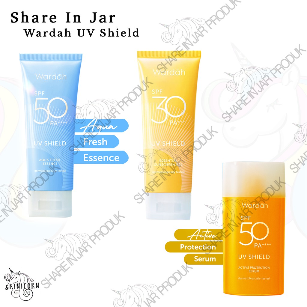 Selain itu, mereka juga menggelar pesta gender . Wardah UV Shield SHARE In Jar Aqua Fresh Essence SPF 50