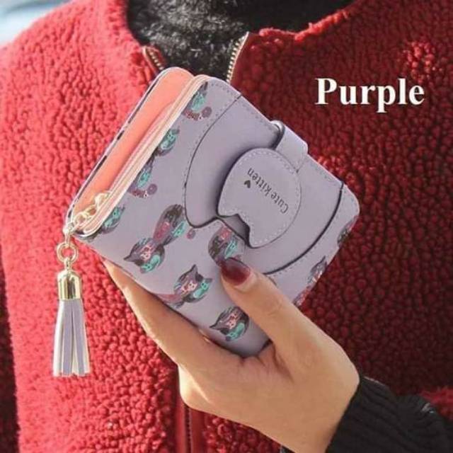 Wanita pendek dompet patchwork ritsleting kecil dompet diperiksa timbul rumbai dompet lucu sederhana kartu dudukan berwarna merah muda mini tas uang,beli . Rs Dompet Kecil Wanita Dompet Lipat Wanita Dompet Murah Dan Lucu Shopee Indonesia