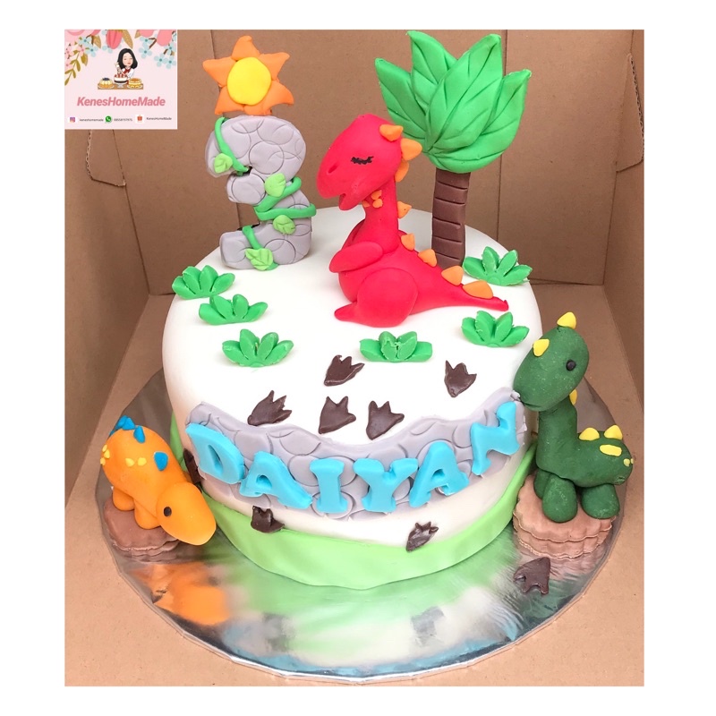 Dinosaur cake kue ulang tahun tingkat sudut dinosaurus yang lagi viral. Kue Ultah Dinosaurus Harga Terbaik September 2021 Shopee Indonesia
