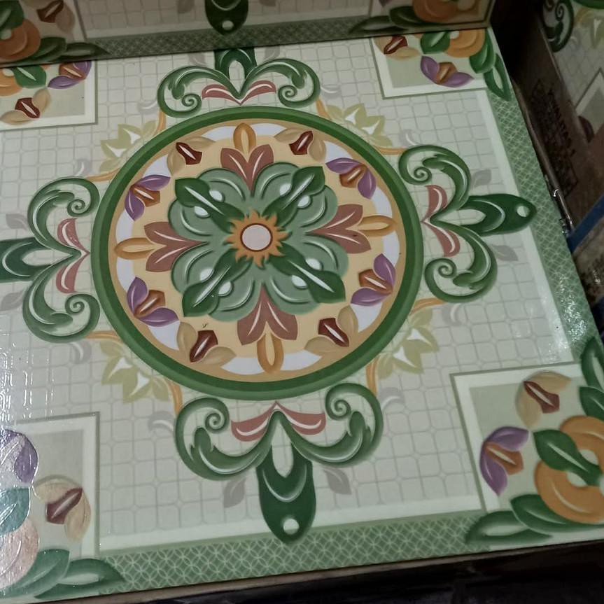 30 motif harga keramik lantai rumah ruang tamu dapur · 25 model keramik motif batu alam untuk rumah minimalis · 23 warna motif keramik teras . Keramik 40x40 Motif Bunga Hijau Shopee Indonesia
