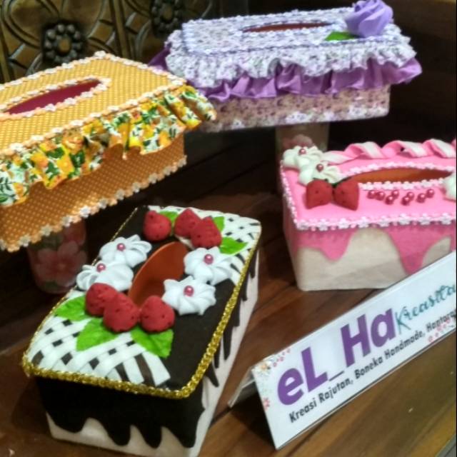 Kotak tisu cantik dari kain katun dan dari kain flanel | Shopee Indonesia