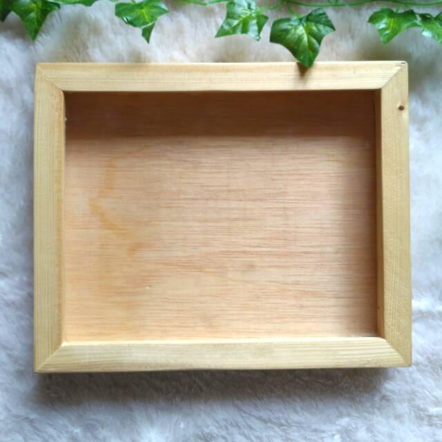Produk bingkai standing frame bahan dsar kayu jati belanda warna natural finishing clear. 3d Bingkai 8r Kayu Jati Belanda Shopee Indonesia