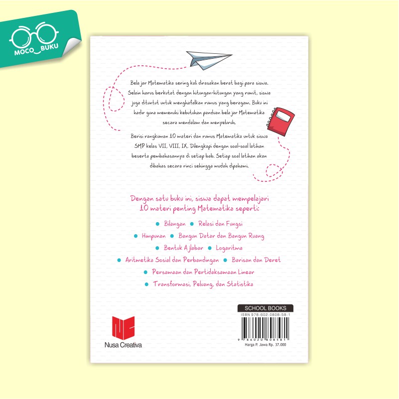 Berdasarkan rumus perbandingan di atas maka dapat kita simpulkan bahwa nilai a1 . Arruzz Media Juara Kelas Matematika Rangkuman Materi Dan Rumus Matematika Adif Laksana Ori Shopee Indonesia