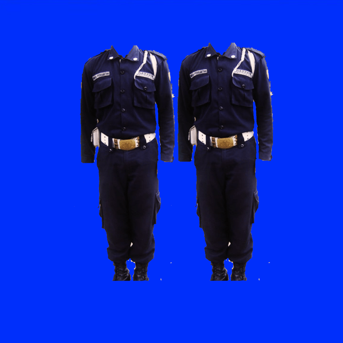 Jual STELAN PDL SATPAM / SECURITY LENGKAP / SERAGAM,KOPEL,TALIKUR - Biru, M  Indonesia|Shopee Indonesia