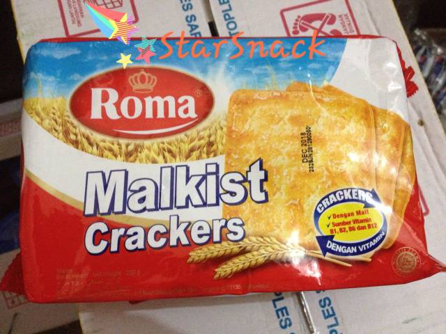 Mua bánh quy lạt dành cho người ăn kiêng malkist crackers túi 8 gói x 27g giá tốt. Roma Malkist Crackers 250gr Shopee Indonesia