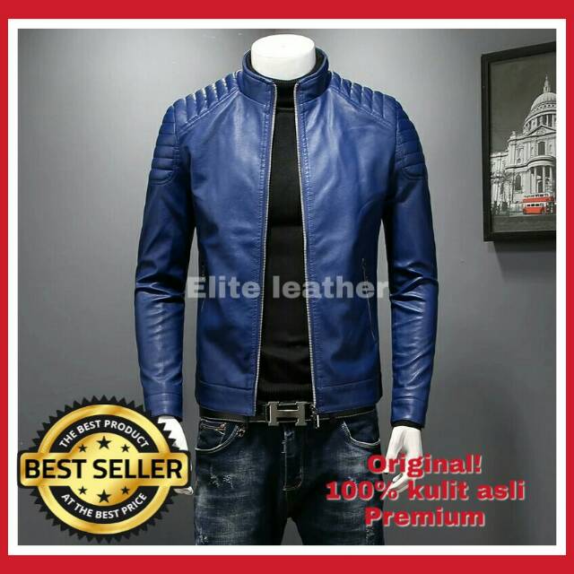 Jaket kulit pria asli kulit domba kualitas super asli garut | Shopee  Indonesia