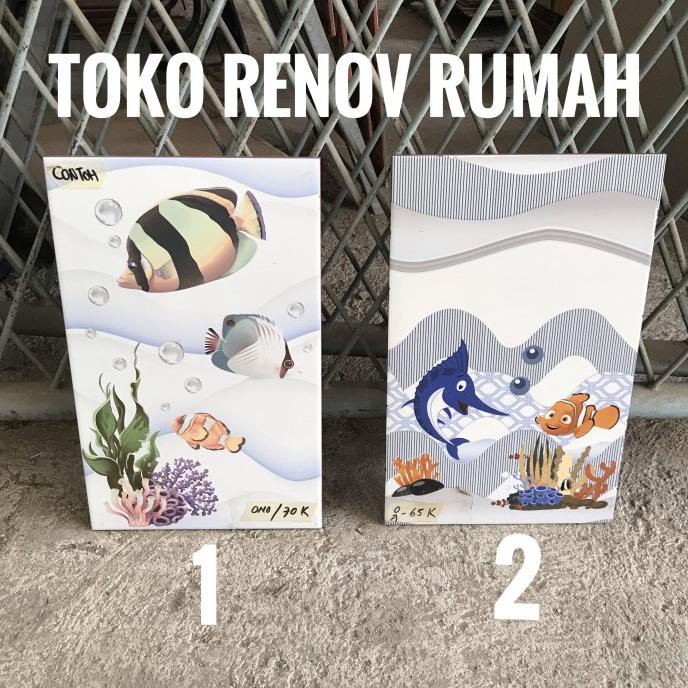 Jual keramik antik motif kerang gambar ikan pier 1. Harga Keramik Dinding Kamar Mandi Motif Ikan Terbaru Oktober 2021 Biggo Indonesia