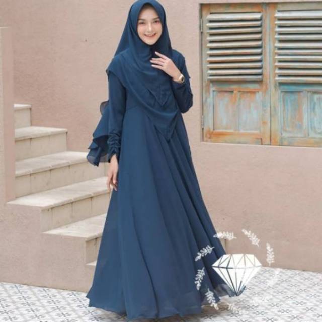 Model baju wanita muslim terbaru saat ini telah menjadi bagian penting dalam tren fashion. Model Baju Gamis Brokat Pesta Muslim Terbaru Di Tahun 2019 2020 Shopee Indonesia