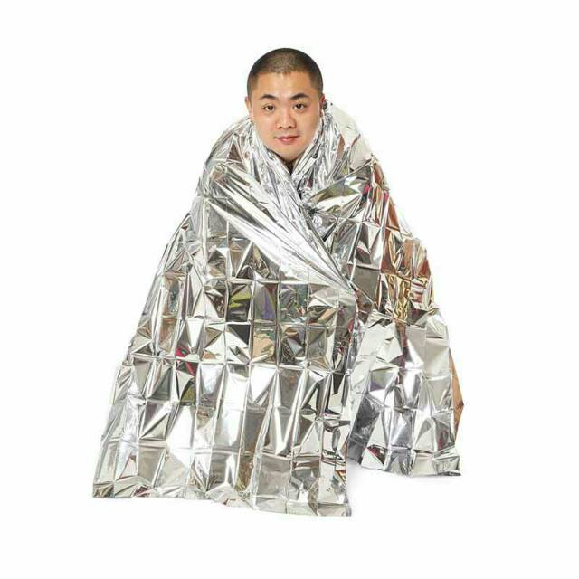 Jual EMERGENCY BLANKET SELIMUT DARURAT ALUMUNIUM FOIL ALLOY OUTDOOR  HIPOTERMIA Indonesia|Shopee Indonesia
