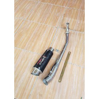 Beli knalpot racing shogun 125 terlengkap harga murah september 2021 terbaru di tokopedia! Knalpot Racing Shogun 110 Shogun 125 Smash Pro Liner Carbon Shopee Indonesia