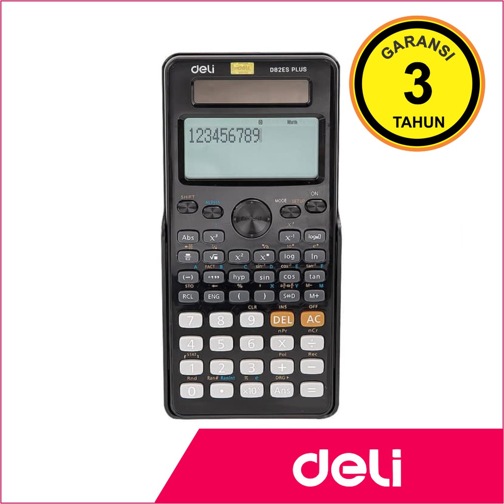 Kalkulator Scientific Deli D82ES | Shopee Indonesia