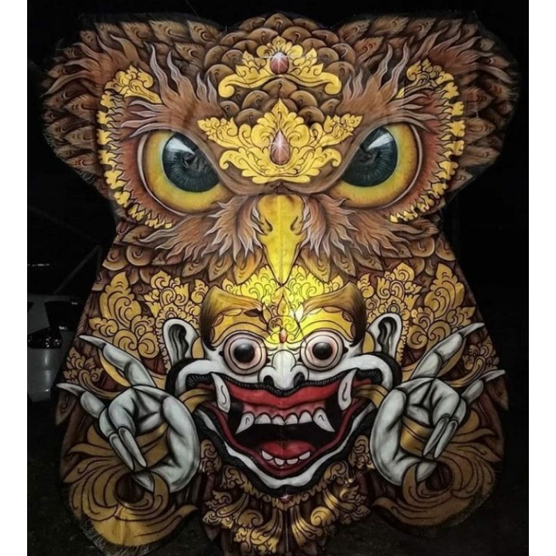 Bahannya berkualitas tak mudah robek dan keren. Siapmengudara Layangan Burung Hantu Print 200x150cm Shopee Indonesia