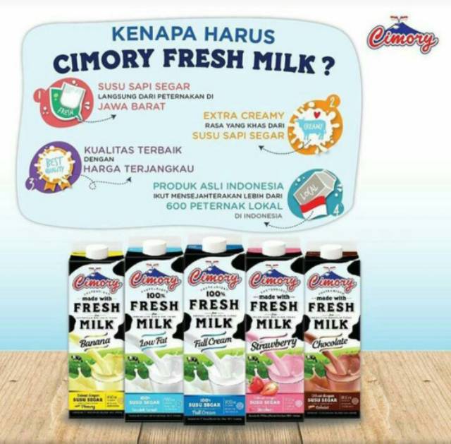 25 contoh poster slogan iklan makanan dan minuman lengkap beserta gambar. Susu Segar Fresmilk Cimory Shopee Indonesia