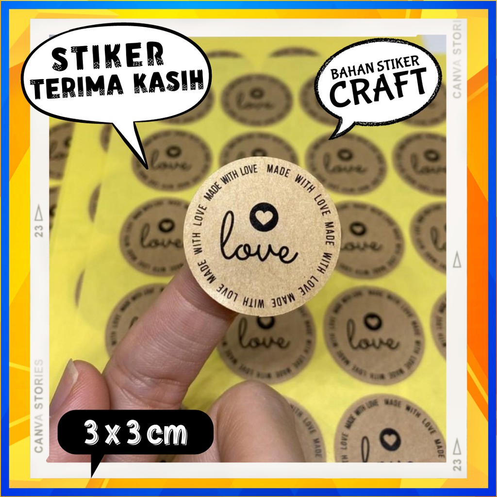Bahkan, kebanyakan dari kita juga tinggal dirumah dengan ukuran ruang . Stiker Label Thank You Terima Kasih Open Me Bahan Stiker Ubi Cromo A3 Shopee Indonesia