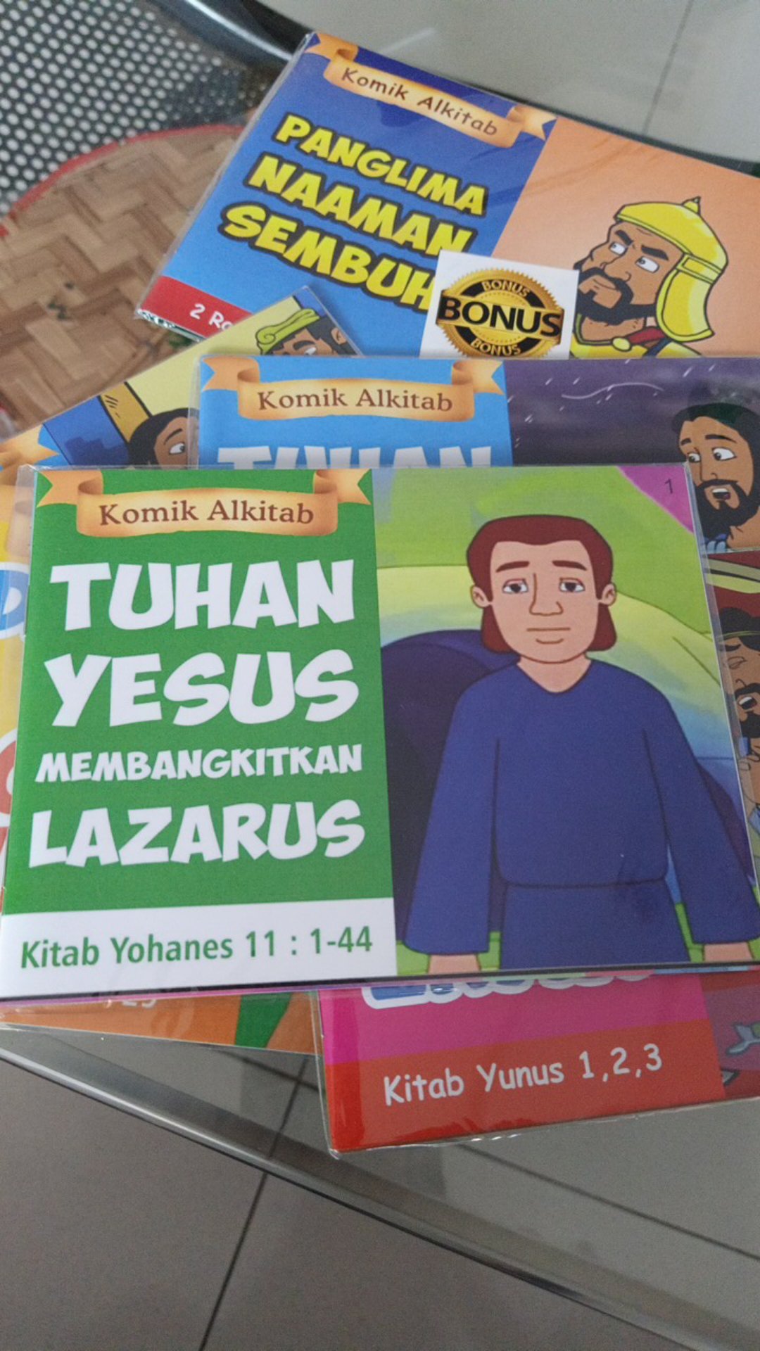 buku komik cerita alkitab anak - TUHAN YESUS MEMBANGKITKAN LAZARUS | Shopee  Indonesia
