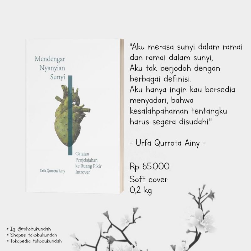 Jual MENDENGAR NYANYIAN SUNYI + AVENOIR (Original) Indonesia|Shopee  Indonesia