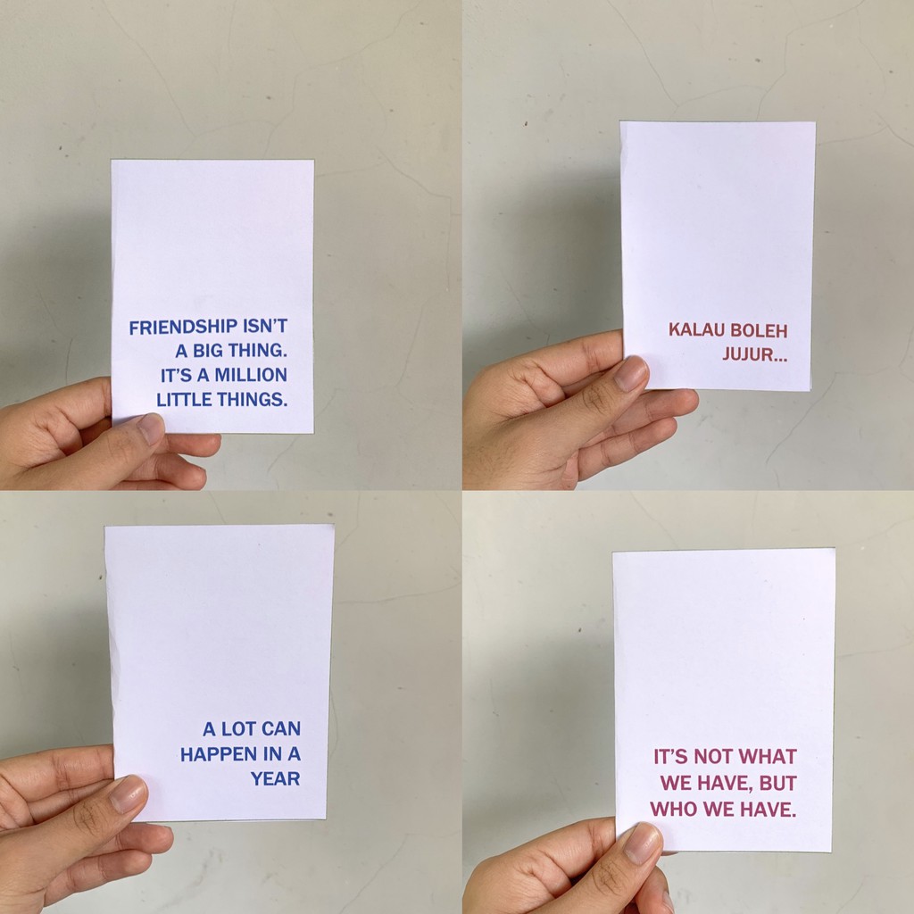 Kartu Ucapan/Greeting Card untuk teman/sahabat | Shopee Indonesia
