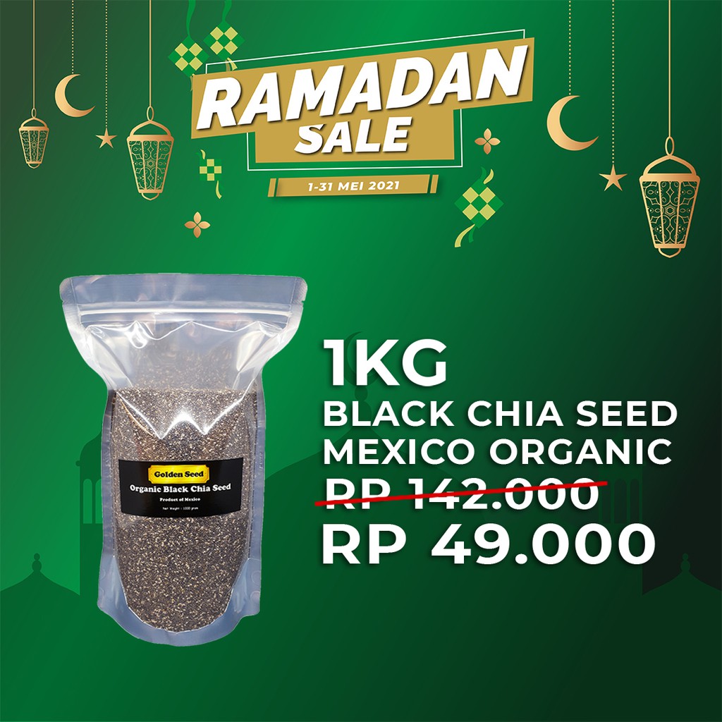 Pada kesempatan kali ini, bacaterus akan memberi tahu anda 10 resep dan cara makan chia seed yang enak. BLACK CHIA SEED 1 KG MEXICO ORGANIC PREMIUM QUALITY