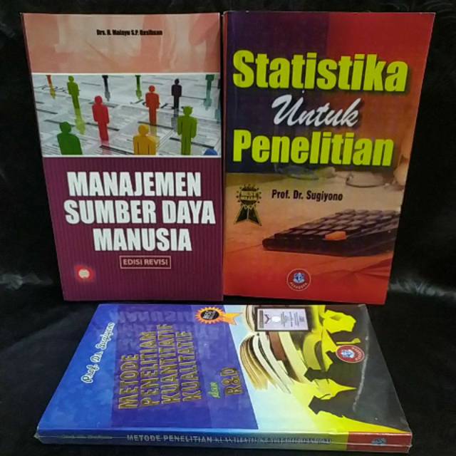 Terhadap kinerja karyawan bank syariah. Jual Paket 3 Buku Manajemen Sumber Daya Manusia Statistika Untuk Penelitian Metode Penelitian Kuantitatif Indonesia Shopee Indonesia