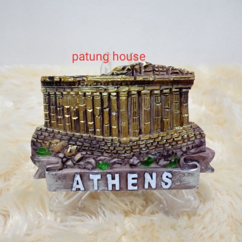 Fridge Magnet Tempelan Kulkas Souvenir Negara Greek Greece Yunani Athens  Athena | Shopee Indonesia