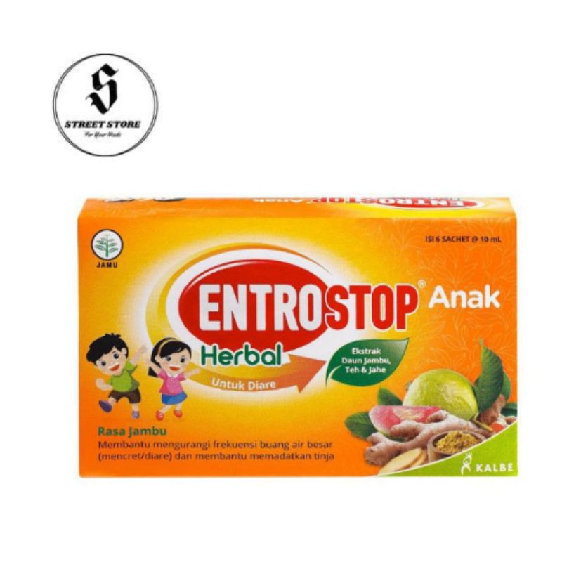 Entrostop Herbal Anak | Shopee Indonesia