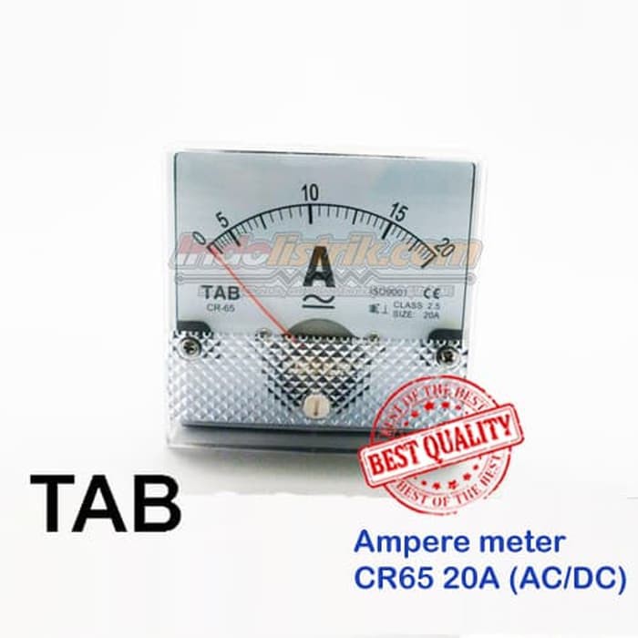 Voltmeter juga disusun menjadi satu dengan ohm meter dan amperemeter . Il0041 Ampere Meter Ac Dc Analog Cr65 Tab 5a 50a Amperemeter Shopee Indonesia