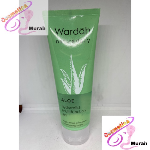 Rekomendasi aloe vera gel lokal, murah dan terbaik · 1. Wardah Nature Daily Alove Hydramild Multifuntion Gel 100 Ml Wardah Aloevera Shopee Indonesia