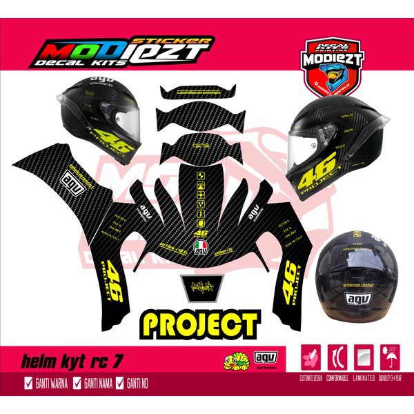 Cek harga helm kyt rc 7 seri 14 di priceza.co.id. Jual Decal Helm Kyt Rc7 Indonesia Shopee Indonesia