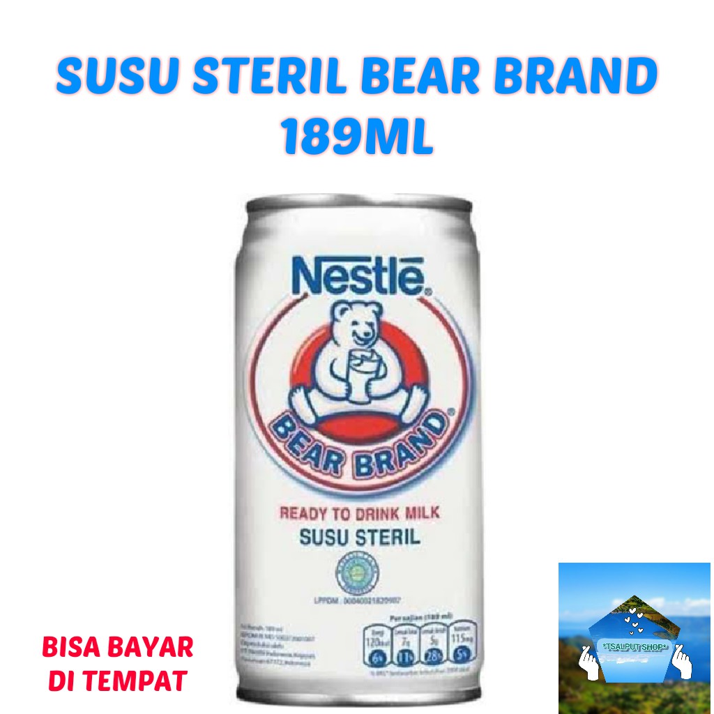 Jual Bear Brand Susu STERIL 189ml Indonesia|Shopee Indonesia