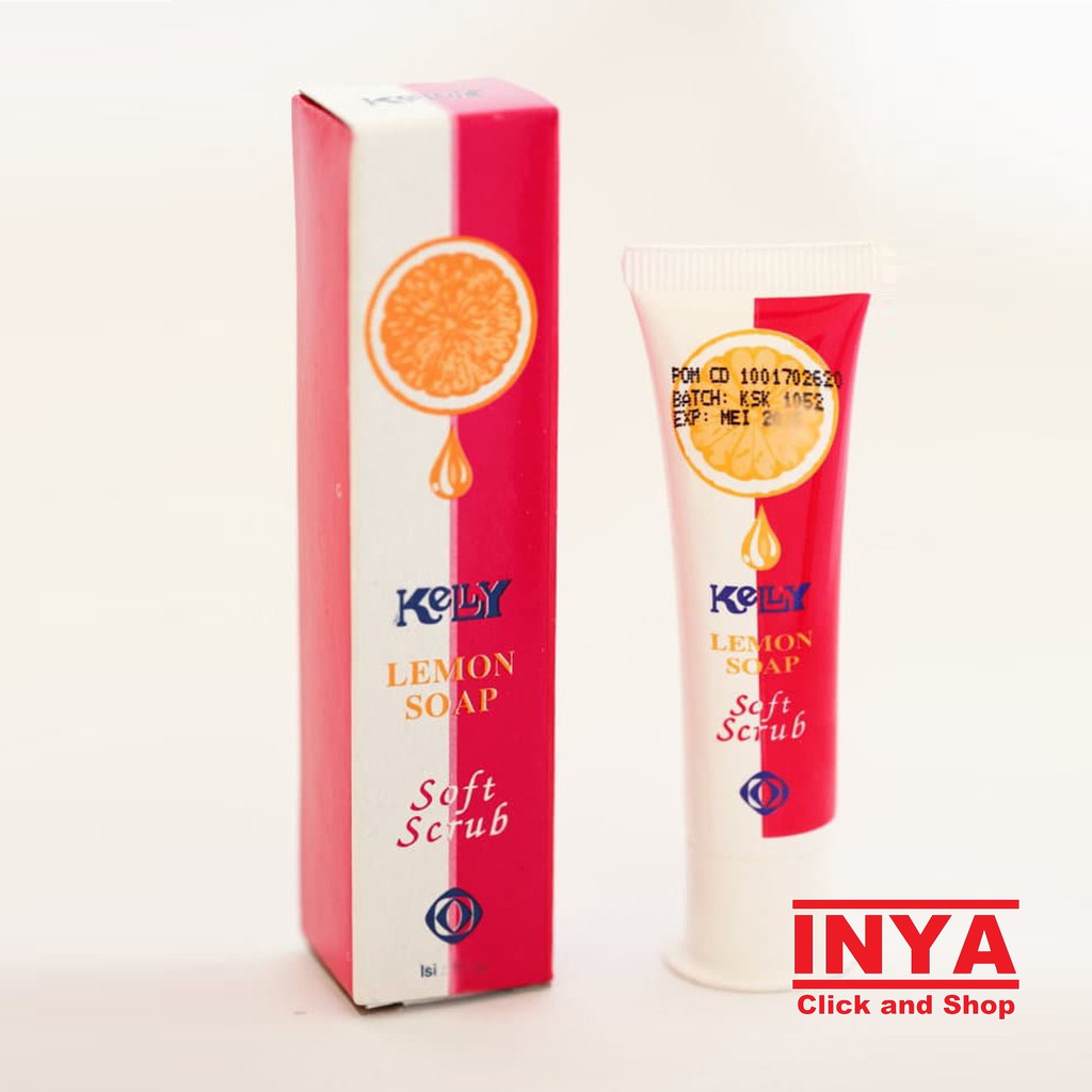 Sabun Cuci Muka Cair KELLY LEMON SOFT SCRUB FACIAL SOAP 75gr | Shopee  Indonesia