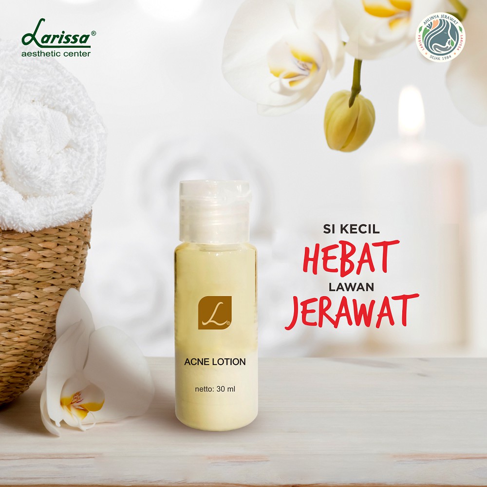 Green tea extract series · 5. Jual Larissa Acne Lotion Lotion Jerawat Larissa Obat Jerawat Larissa Indonesia Shopee Indonesia