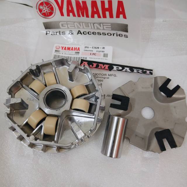 Setelah roller beres, kamu bisa upgrade cvt mio m3 dengan mengganti per kampas kopling. Rumah Roller Set Mio M3 Soul Gt 125 Mio 125 Fino Fi 125 2ph Shopee Indonesia