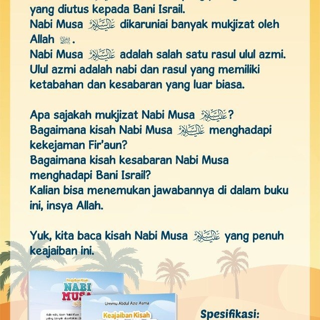 Paling Laju Sebutkan Mukjizat Yang Dimiliki Oleh Nabi Musa Alaihissalam