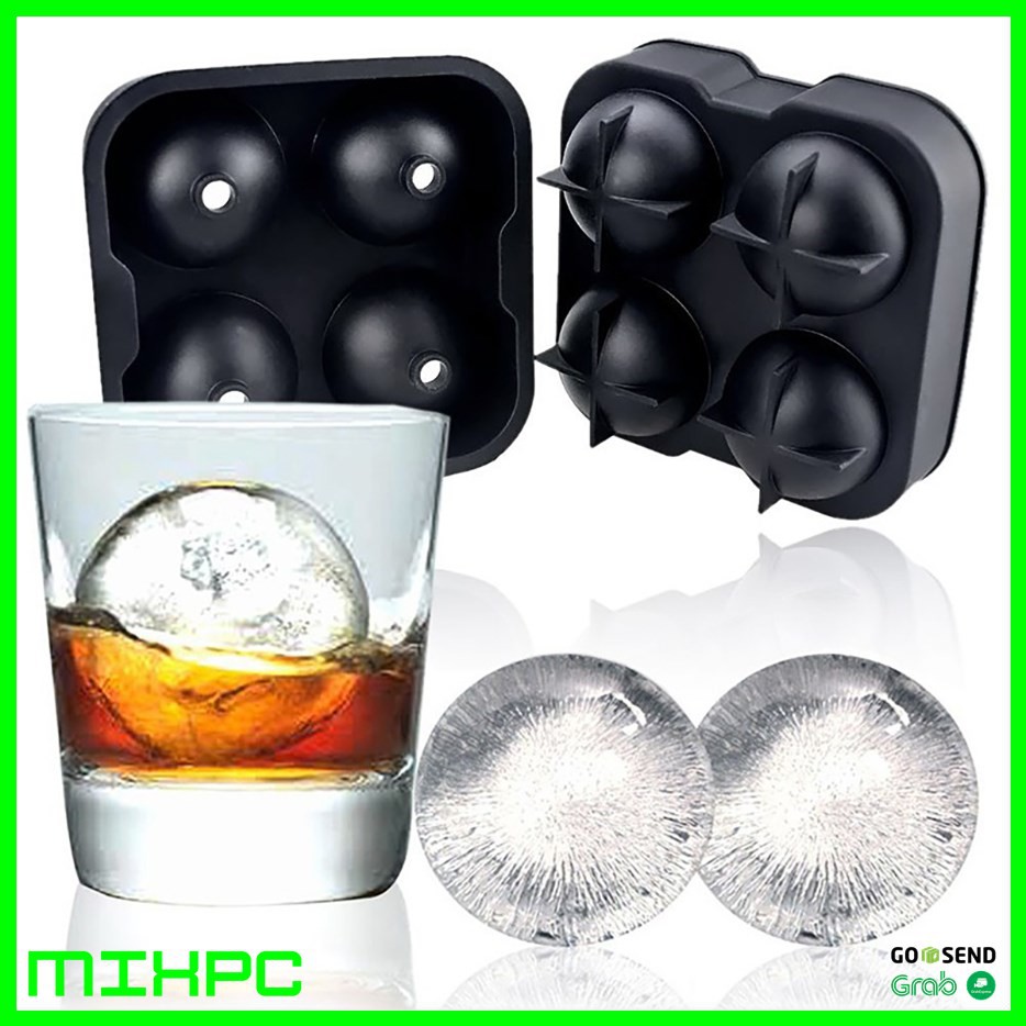 Cetakan Es Batu Bulat Maker Ice Ball | Shopee Indonesia