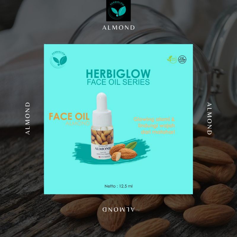 Jual ALMOND FACE OIL BY HERBIGLOW Indonesia|Shopee Indonesia
