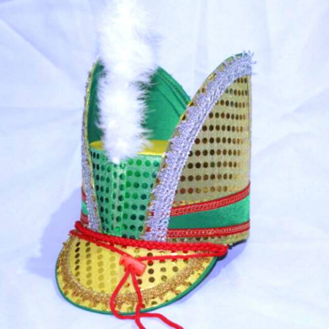 Pembuat pakaian drum band yang terdiri dari seragam atau kostum untuk tk sd . Topi Mayoret Drumband Marchingband Karnaval Mt 081 Shopee Indonesia
