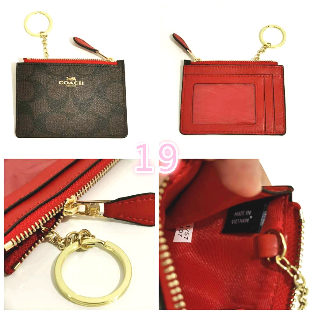 Purse meaning in hindi is a translation of purse in hindi dictionary. Coach Zip Dompet Koin Dompet Mini Portabel Pemegang Kartu Gantungan Kunci Shopee Indonesia