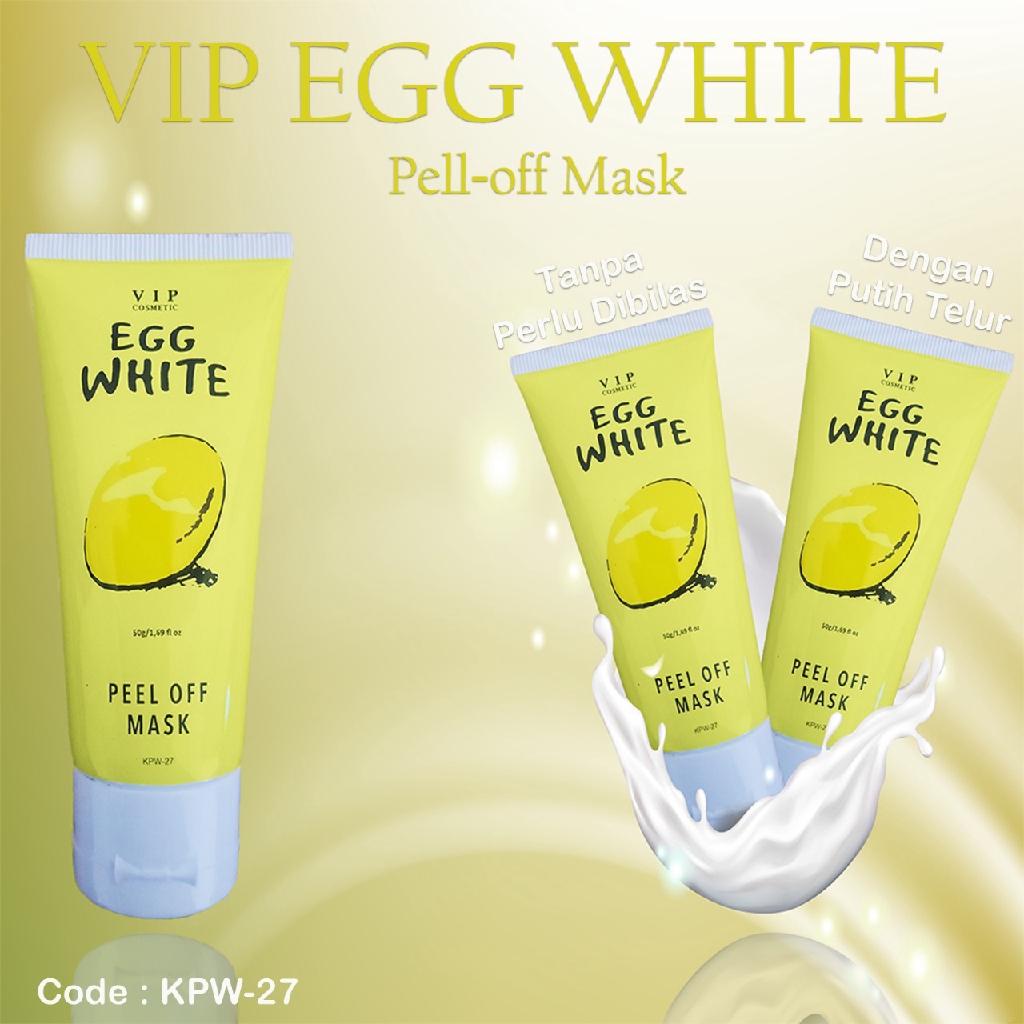 Gently peel off from outer edge, bottom to top and wash . Vip Masker Telur Egg White Mask Masker Putih Telur Egg White Peel Off Shopee Indonesia